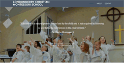 Desktop Screenshot of londonderrychristianmontessori.com